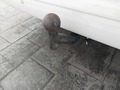 View of trailer tow-bar hitch