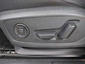 View of control buttons for electric seat adjustment