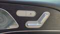 View of control buttons for electric seat adjustment