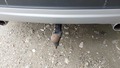 View of trailer tow-bar hitch