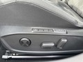 View of control buttons for electric seat adjustment
