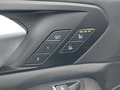 View of control buttons for electric seat adjustment
