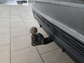 View of trailer tow-bar hitch