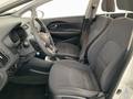 View of front seats