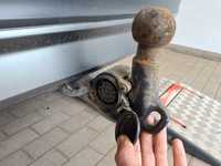 View of trailer tow-bar hitch