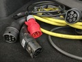 View of fittings for electric vehicle