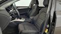 View of front seats