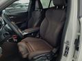 View of front seats