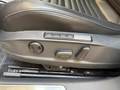 View of control buttons for electric seat adjustment