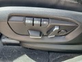 View of control buttons for electric seat adjustment
