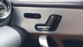 View of control buttons for electric seat adjustment