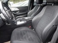 View of front seats