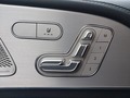 View of control buttons for electric seat adjustment
