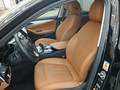 View of front seats