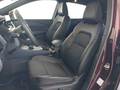 View of front seats