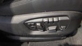 View of control buttons for electric seat adjustment