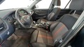 View of front seats