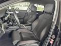 View of front seats