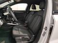 View of front seats