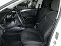 View of front seats