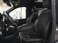 View of front seats