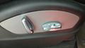 View of control buttons for electric seat adjustment
