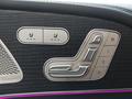 View of control buttons for electric seat adjustment