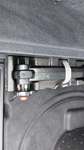 View of trailer tow-bar hitch
