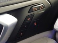View of control buttons for electric seat adjustment