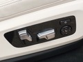 View of control buttons for electric seat adjustment
