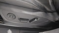 View of control buttons for electric seat adjustment