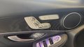 View of control buttons for electric seat adjustment