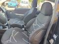 View of front seats