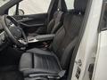 View of front seats