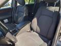 View of front seats