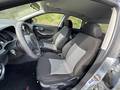View of front seats
