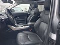 View of front seats