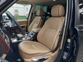 View of front seats