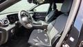 View of front seats
