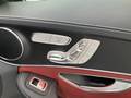 View of control buttons for electric seat adjustment