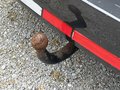 View of trailer tow-bar hitch