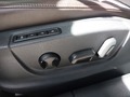 View of control buttons for electric seat adjustment