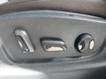 View of control buttons for electric seat adjustment