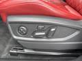 View of control buttons for electric seat adjustment