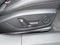 View of control buttons for electric seat adjustment