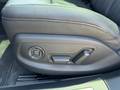 View of control buttons for electric seat adjustment