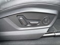 View of control buttons for electric seat adjustment