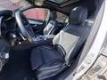 View of front seats