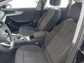 View of front seats