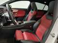 View of front seats